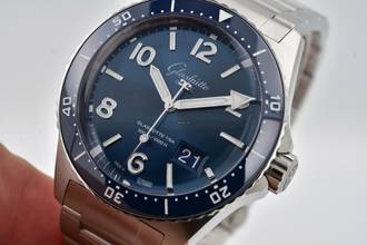 Thumbnail von Glashütte Original SeaQ Panoramadatum Big Date 1-36-13-02-81 Blue Dial </h1>