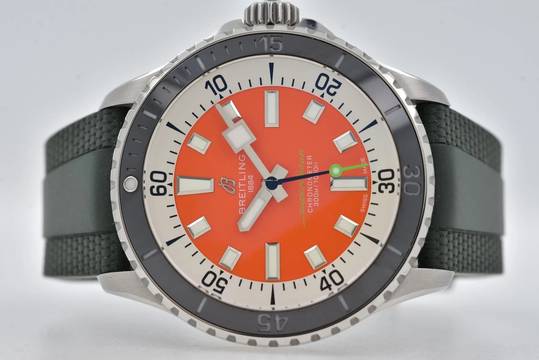  Breitling Superocean 42 Kelly Slater Limited Edition 1000pcs A173751A1O1S1 orange </h1> 