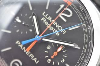 Thumbnail von Panerai Luminor 1950 Regatta 3 Days Chrono Flyback Marina 1950 Regatta Flyback Chronograph 47mm PAM 526 </h1>