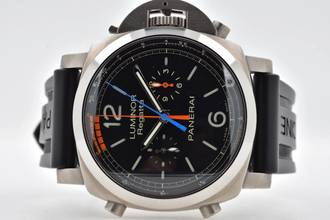 Thumbnail von Panerai Luminor 1950 Regatta 3 Days Chrono Flyback Marina 1950 Regatta Flyback Chronograph 47mm PAM 526 </h1>