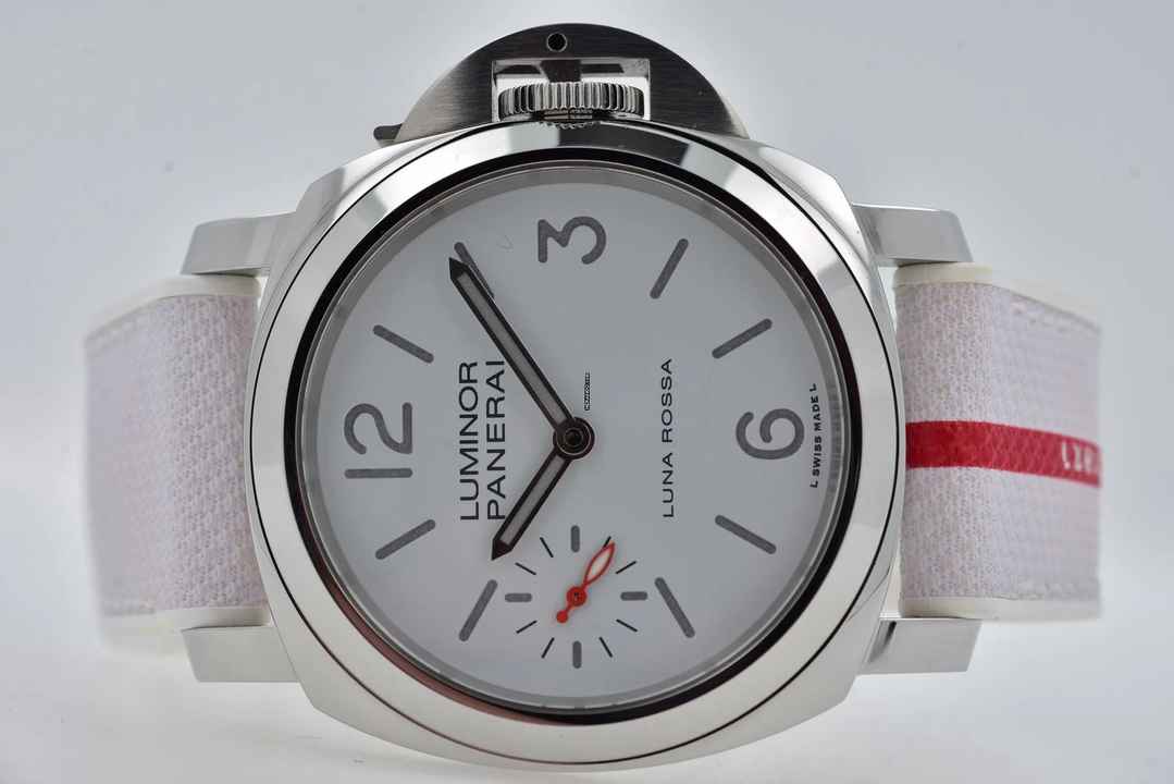  Panerai Luminor Luna Rossa QuarantaQuattro Luna Rossa PAM 1342 White Dial </h1> 