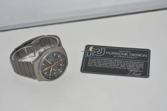 Thumbnail von Orfina Porsche Design Vintage Tritium Chronograph 7177 NATO 3H </h1>