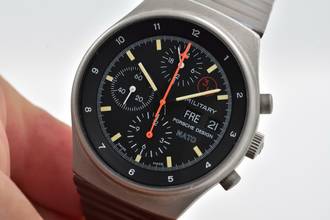 Thumbnail von Orfina Porsche Design Vintage Tritium Chronograph 7177 NATO 3H </h1>