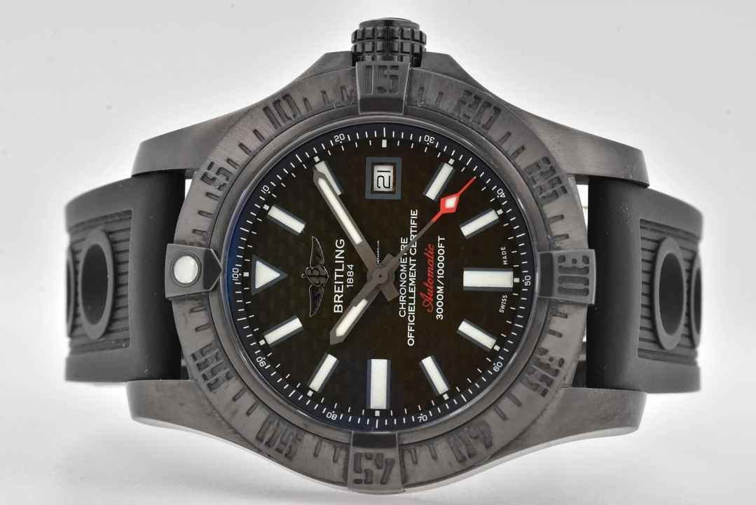  Breitling Avenger II Seawolf M173311P/BD66 Blacksteel Limited 75pcs Ejército del Aire </h1> 