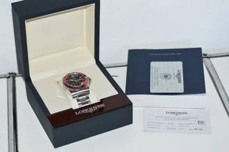 Thumbnail von Longines HydroConquest Hydro Conquest Chronograph L3696 Black Dial Red Bezel