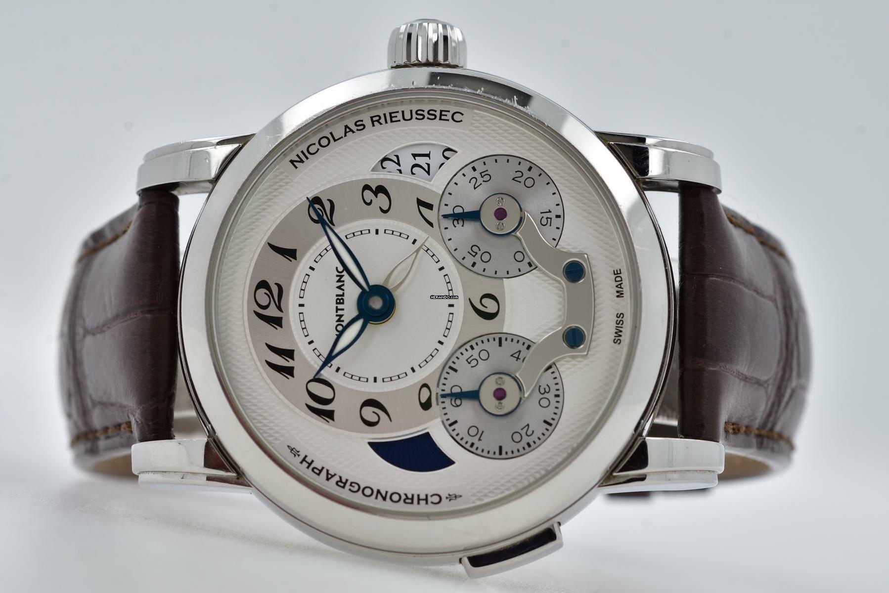  Montblanc Nicolas Rieussec Chronograph GMT 106487 </h1> 