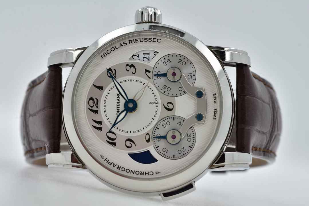  Montblanc Nicolas Rieussec Chronograph GMT 106487 </h1> 