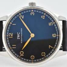 Thumbnail von IWC Portugieser Handaufzug Portuguese Manual Wind IW570302 IW5703 Limited Edition Black Dial </h1>