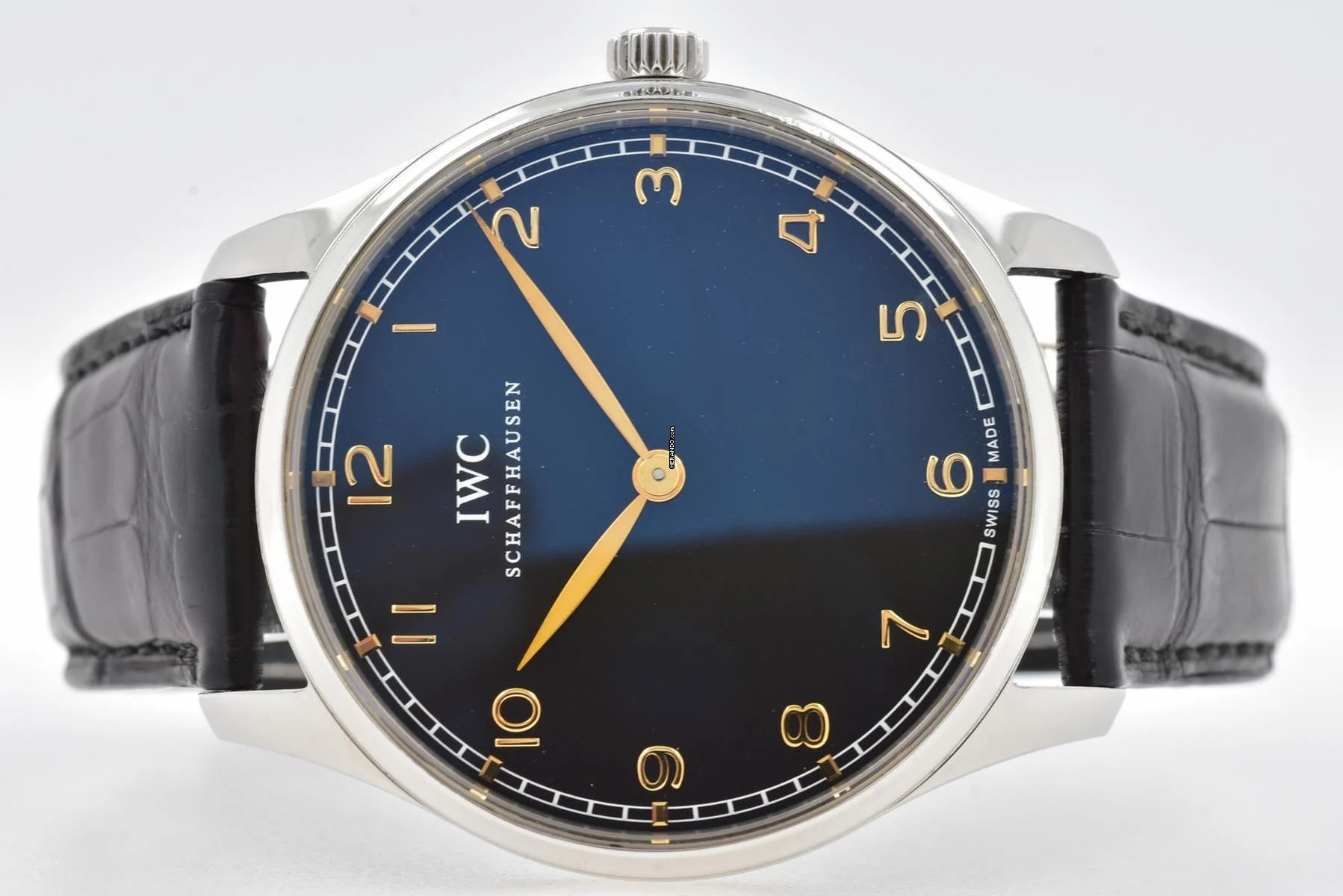  IWC Portugieser Handaufzug Portuguese Manual Wind IW570302 IW5703 Limited Edition Black Dial </h1> 