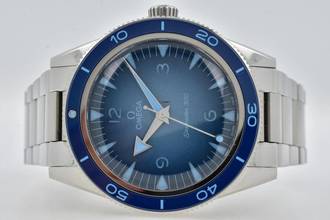Thumbnail von Omega Seamaster 300 Professional Chronometer 23430412103002 Summer Blue Dial </h1>