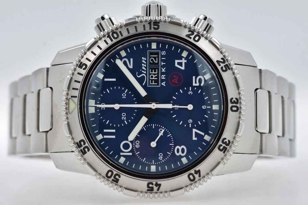  Sinn 203 St. Arktis Taucherchronograph Stahlband 203.013 </h1> 