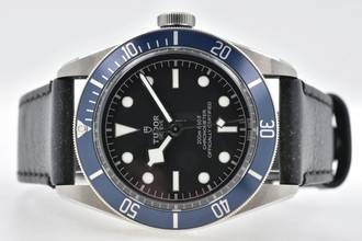 Thumbnail von Tudor Black Bay Heritage Black Bay Lederband Leather 79230B </h1>