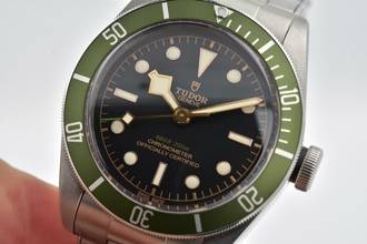 Thumbnail von Tudor Black Bay Heritage Black Bay Green Harrods 79230G </h1>
