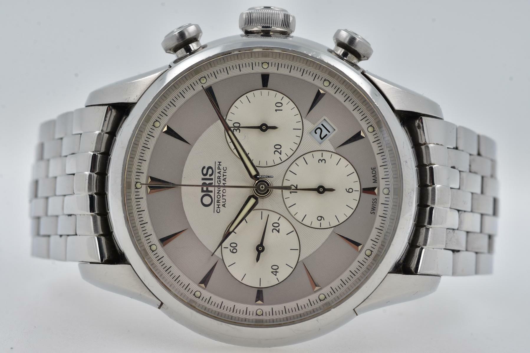  Oris Artelier Chronograph 01 676 7603 4051-07 8 22 73 43.5mm  