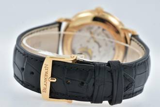 Thumbnail von Blancpain Villeret Ultraflach Ultraplate Ultra Plate 18k yellow gold 40mm 6606-3642 Power reserve LC100 </h1>