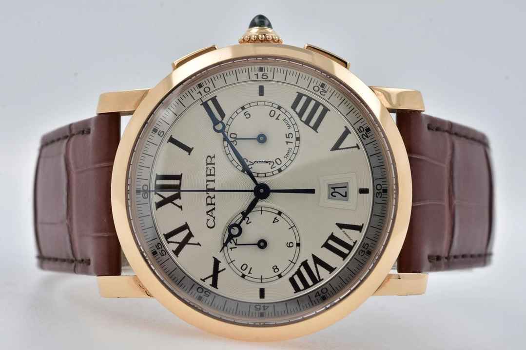  Cartier Rotonde de Cartier Chronograph W1556238 18k Roségold rose pink gold </h1> 