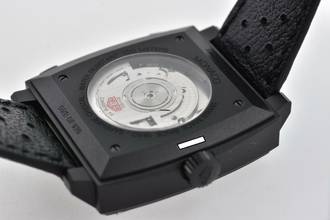 Thumbnail von TAG Heuer Monaco Stopwatch Chronograph Limited Edition Black Dial CAW218F.FC6356 </h1>