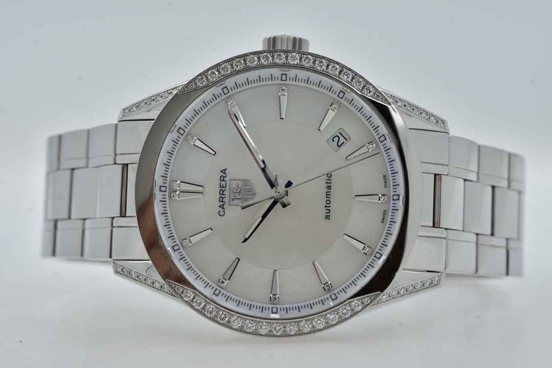  TAG Heuer Carrera Lady Diamond Bezel and Dial WV2212.BA0798 Mother of Pearl </h1> 