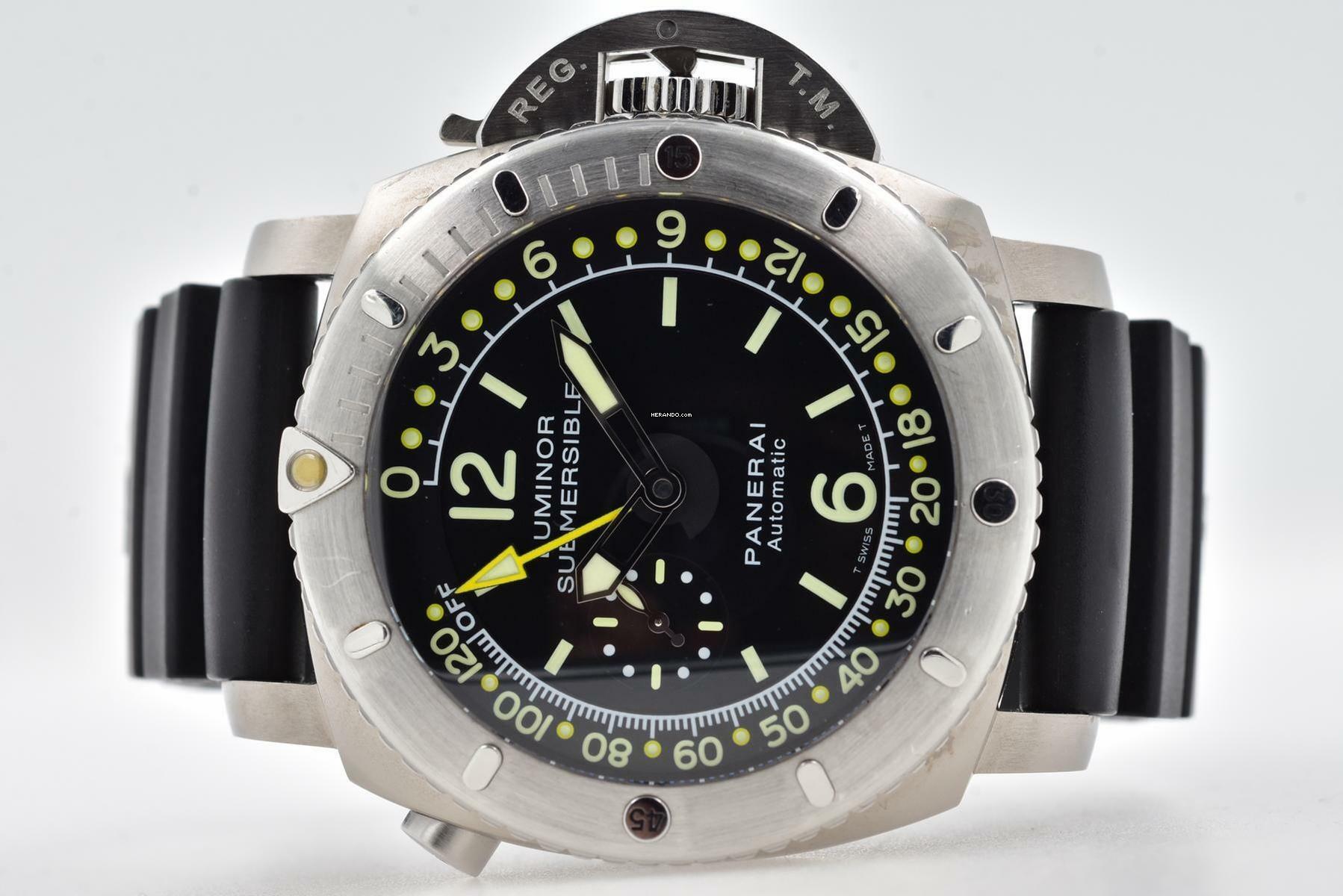 Panerai Luminor Submersible 1950 Depth Gauge 47mm Titanium PAM 193 Depth Gauge </h1>