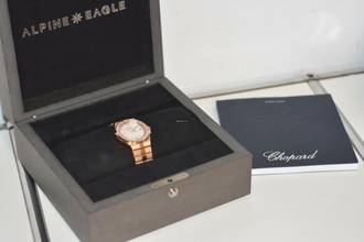 Thumbnail von Chopard Alpine Eagle 36mm 18k Rose Gold Diamond Bezel MOP Dial </h1>