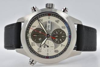 Thumbnail von IWC Fliegeruhr Doppelchronograph Spitfire Flieger Double Chronograph Rattrapante IW3718 </h1>