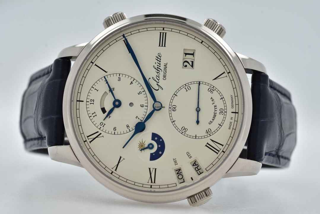  Glashütte Original Senator Cosmopolite GMT Day Night 1-89-02-01-04-50 18k Service 2023 White Gold Weißgold </h1> 