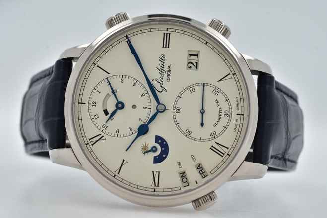  Glashütte Original Senator Cosmopolite GMT Day Night 1-89-02-01-04-50 18k Service 2023 White Gold Weißgold </h1> 