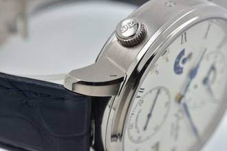 Thumbnail von Glashütte Original Senator Cosmopolite GMT Day Night 1-89-02-01-04-50 18k Service 2023 White Gold Weißgold </h1>