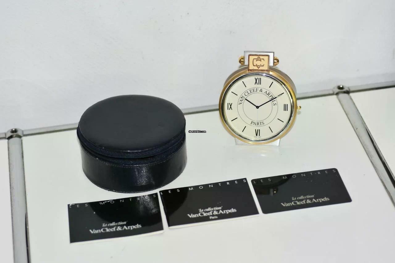 Thumbnail von Van Cleef & Arpels Table Clock Tischuhr 820.P06 </h1>