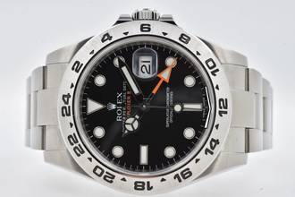 Thumbnail von Rolex Explorer II Automatik 216570 LC USA Black Dial </h1>