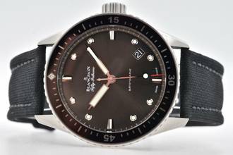 Thumbnail von Blancpain Fifty Fathoms Bathyscaphe 5000-1110-NABA </h1>