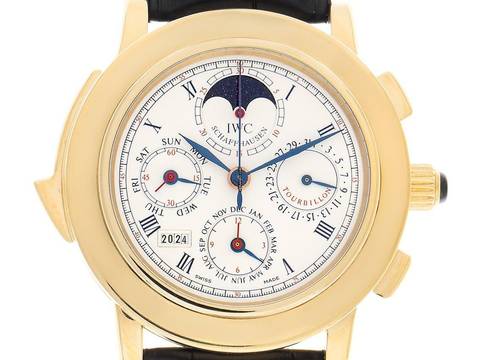  IWC Il Destriero Scafusia Ref.1868 1993 Full Set original unpoliert 