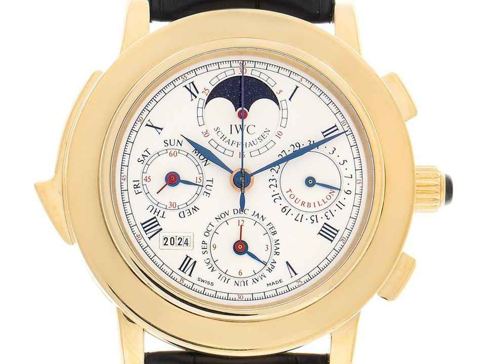  IWC Il Destriero Scafusia Ref.1868 1993 Full Set original unpoliert 