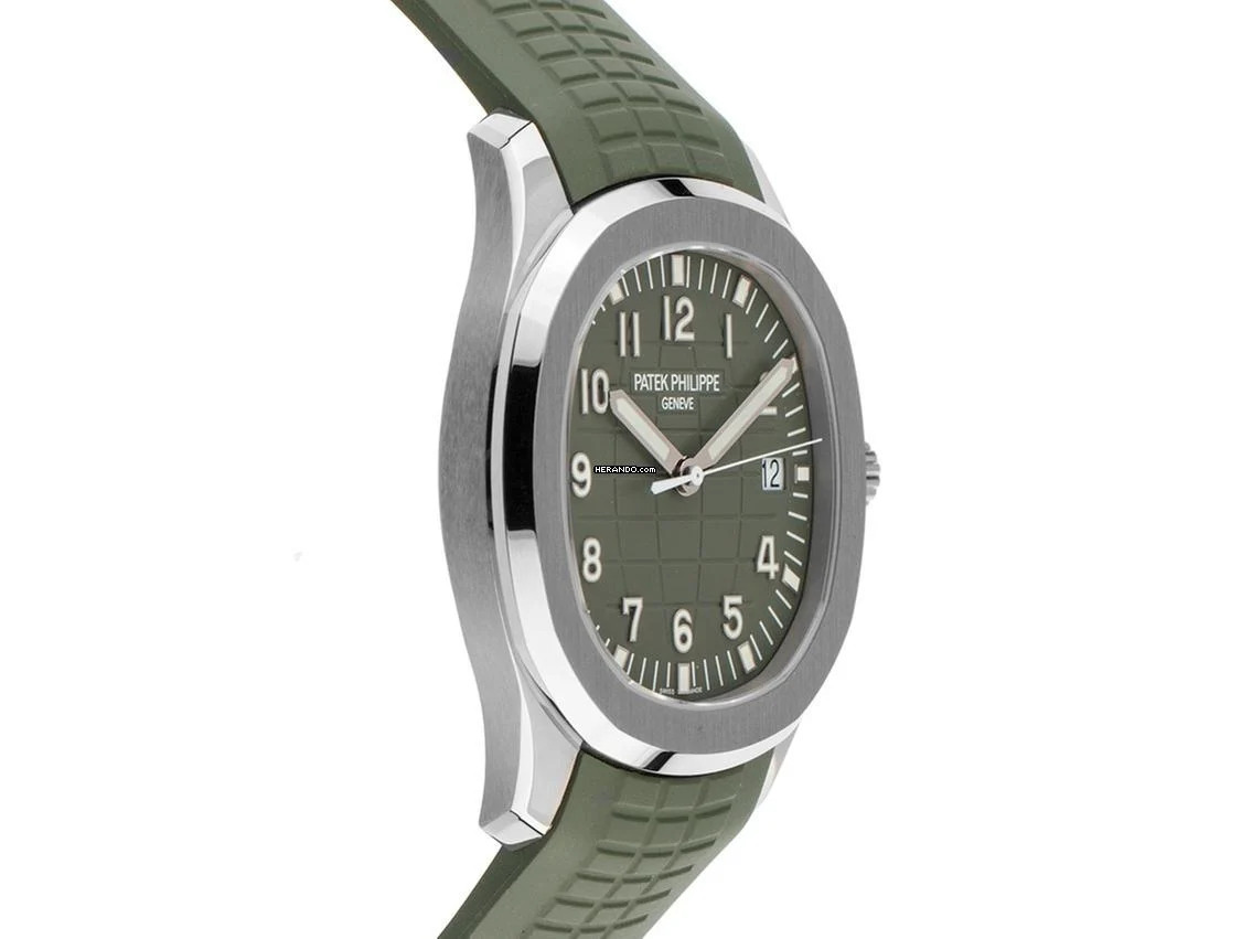 Thumbnail von Patek Philippe Aquanaut Jumbo Ref.5168G-010 2020 Full Set wie Neu