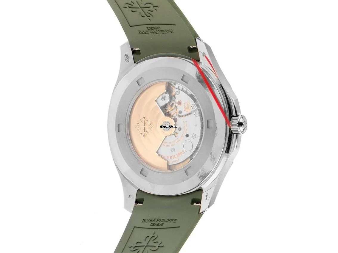 Thumbnail von Patek Philippe Aquanaut Jumbo Ref.5168G-010 2020 Full Set wie Neu