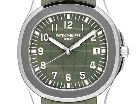  Patek Philippe Aquanaut Jumbo Ref.5168G-010 2020 Full Set wie Neu  