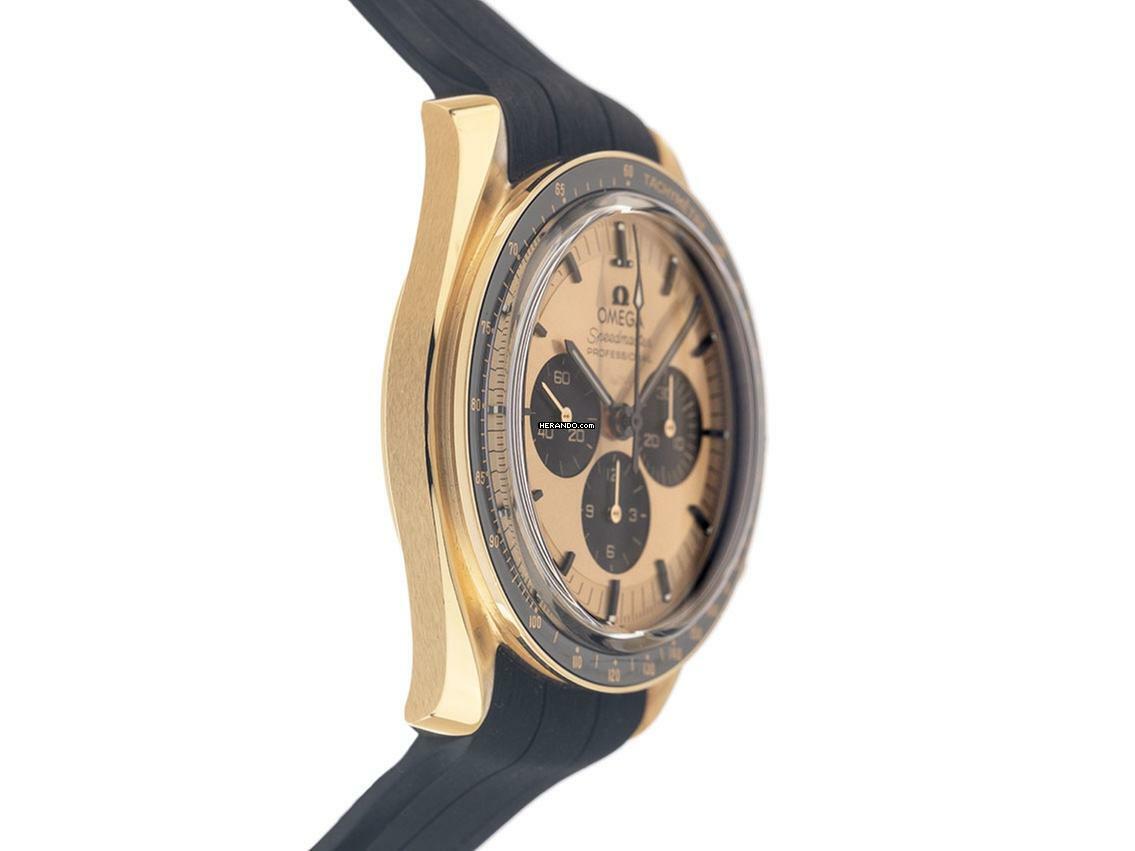 Thumbnail von Omega Speedmaster Professional Moonwatch 18kt Moonshine-Gold Ref.310.62.42.50.99.001 2024 Full Set Ungetragen