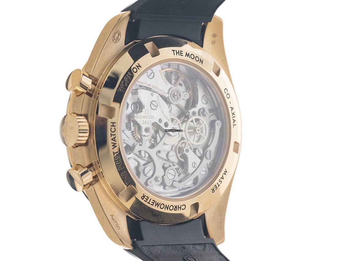 Thumbnail von Omega Speedmaster Professional Moonwatch 18kt Moonshine-Gold Ref.310.62.42.50.99.001 2024 Full Set Ungetragen