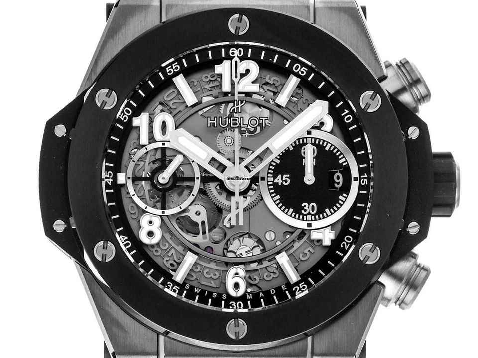  Hublot Big Bang Unico Titanium Ref.411.NM.1171.RX 2024 Full Set Ungetragen  