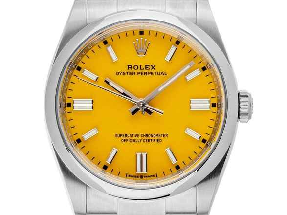  Rolex Oyster Perpetual 41 Ref.124300 2021 Full Set Ungetragen Vintage 