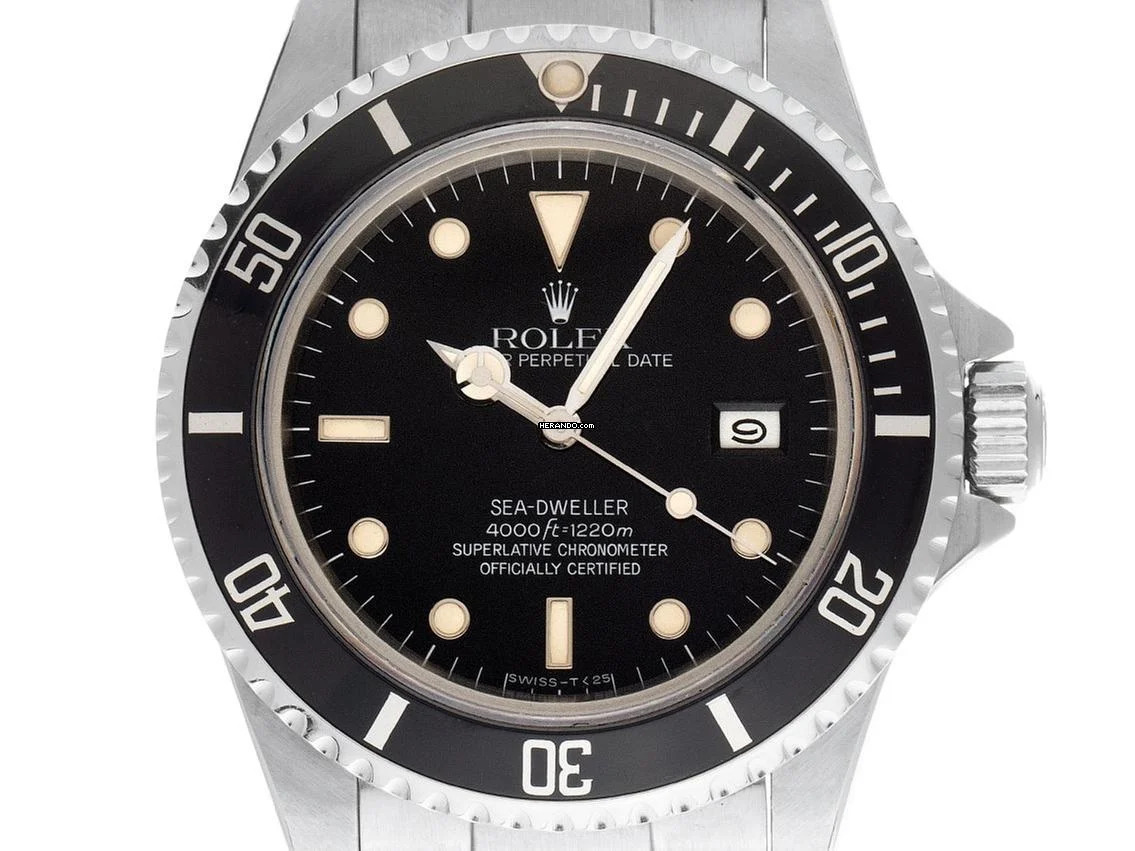  Rolex Sea-Dweller Mark IV Ref.16660 1984 Full Set original unpoliert Vintage 
