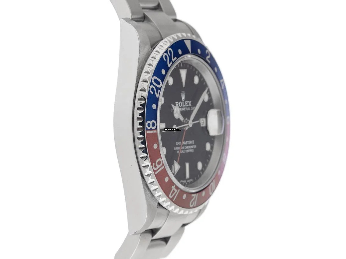Thumbnail von Rolex GMT-Master II Pepsi Ref.16710T 2006 Box&Beschreibung sehr gut Vintage </h1>