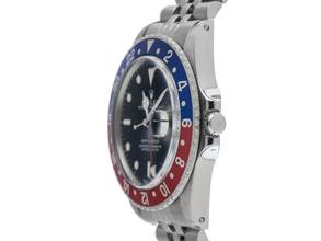 Thumbnail von Rolex GMT-Master Pepsi open 6/9 Ref.16750 1985 Box&Beschreibung wie Neu Vintage