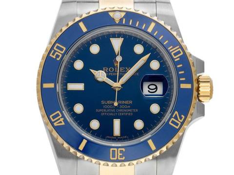  Rolex Submariner Date Ref.116613LB 2016 LC EU Full Set wie Neu Vintage </h1> 