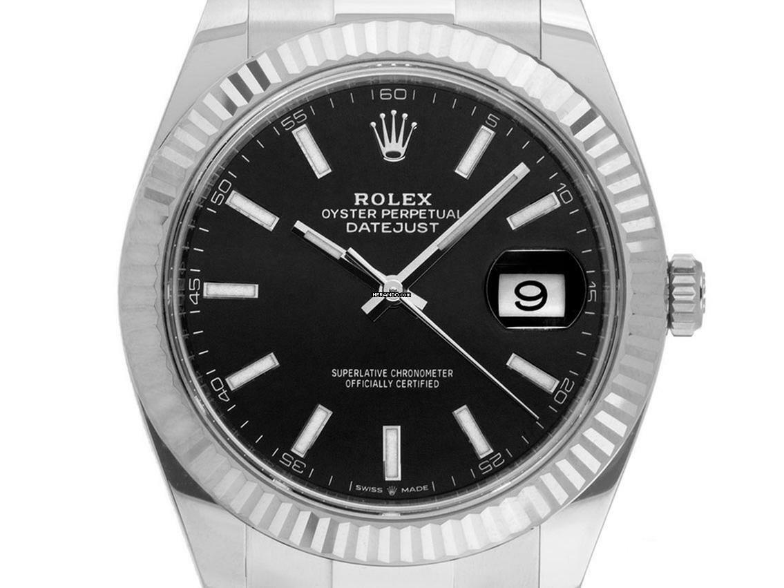 Rolex Datejust 41 Ref.126334 2022 Full Set wie Neu