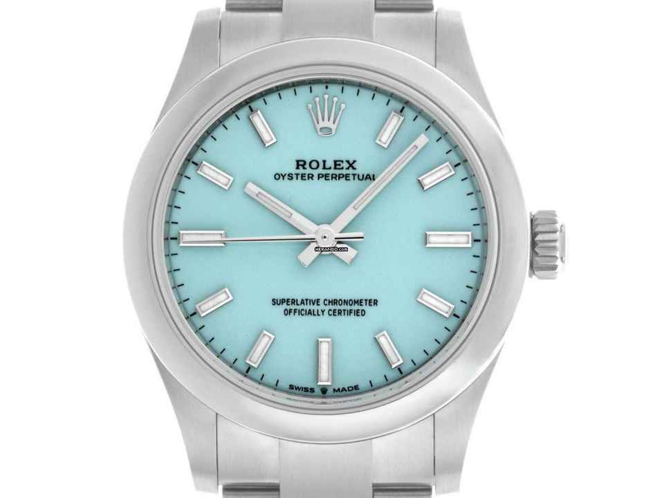  Rolex Oyster Perpetual 31 Tiffany Ref.277200 2022 Full Set Ungetragen </h1> 