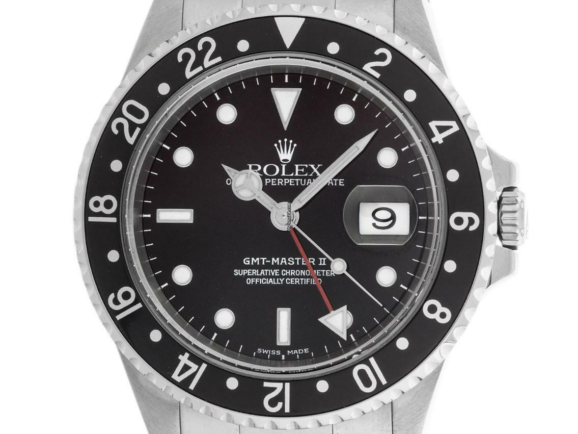  Rolex GMT-Master II Ref.16710 2002 Full Set wie Neu Vintage </h1> 