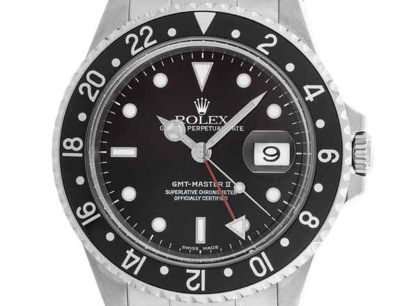  Rolex GMT-Master II Ref.16710 2002 Full Set wie Neu Vintage </h1> 