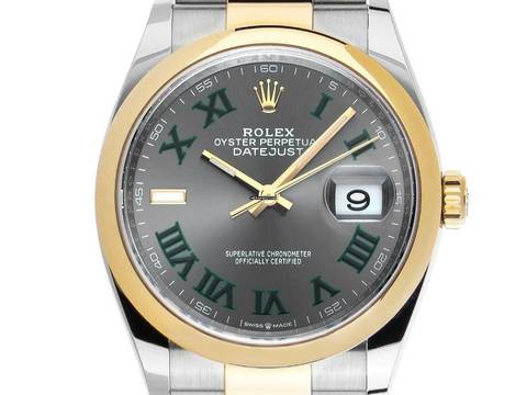  Rolex Datejust 36 Wimbledon Ref.126203 2021 Full Set wie Neu </h1> 