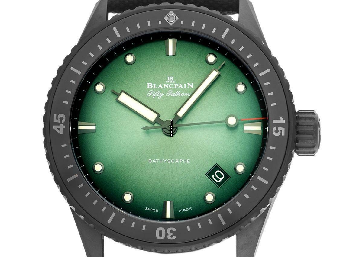  Blancpain Fifty Fathoms Bathyscaphe Ref.5000 0153 B52A 2025 Full Set Ungetragen 